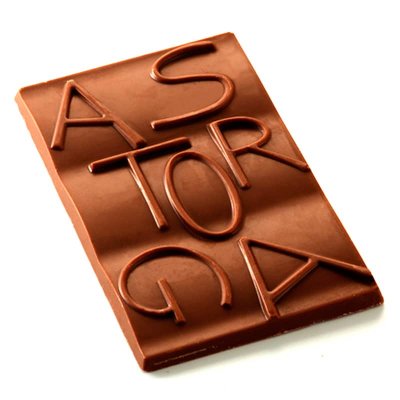 Muestra fotografía de Chocolate de Astorga con leche (80gr)