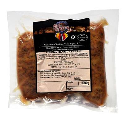 Muestra fotografía de Chorizo criollo (350 gr)