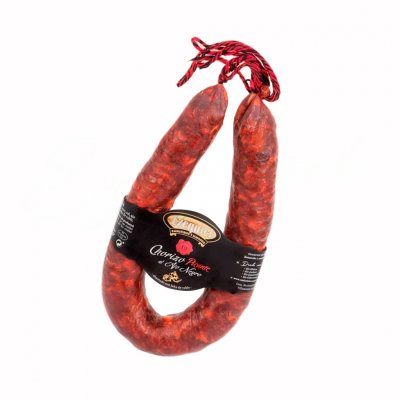 Muestra fotografía de Chorizo picante al ajo negro herradura (500gr)